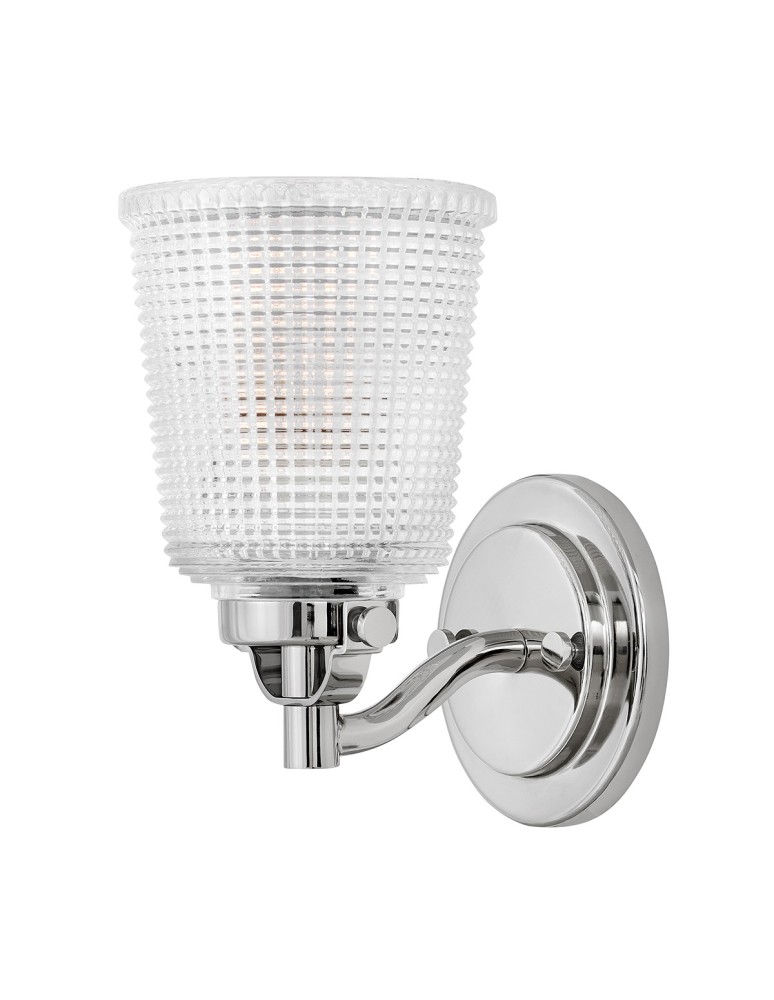 Bathroom wall lamps - Elstead BENNETT Wall lamp G9 1x3W IP44 Chrome HK-BENNETT1-BATH - product kolory-swiatla.pl 1