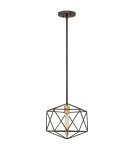 Pendant lamps - Elstead ASTRID Pendant E27 1x100W Brown HK-ASTRID-MP - product 1