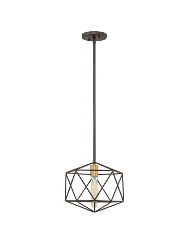 Elstead ASTRID Pendant E27 1x100W Brown HK-ASTRID-MP