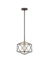 Elstead ASTRID Pendant E27 1x100W Brown HK-ASTRID-MP