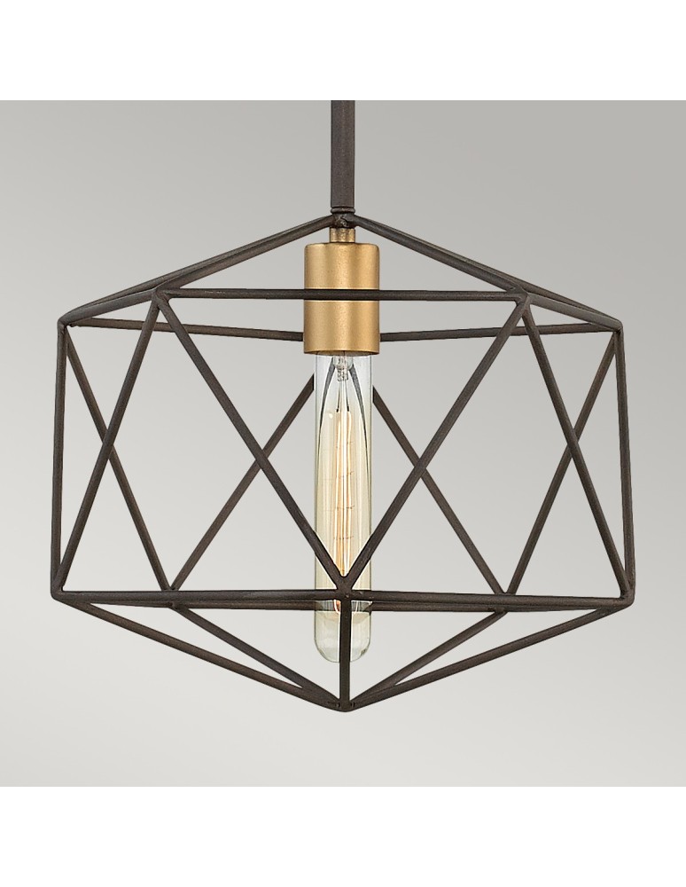 Pendant lamps - Elstead ASTRID Pendant E27 1x100W Brown HK-ASTRID-MP - product kolory-swiatla.pl 3