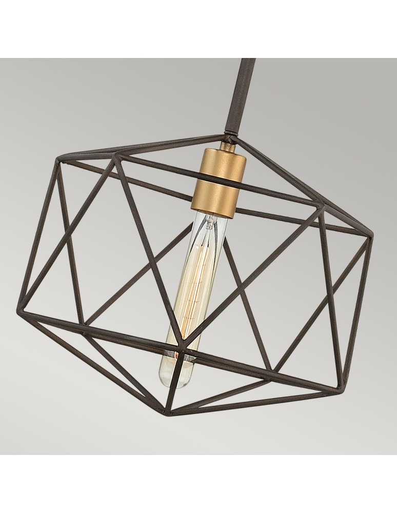 Pendant lamps - Elstead ASTRID Pendant E27 1x100W Brown HK-ASTRID-MP - product kolory-swiatla.pl 5