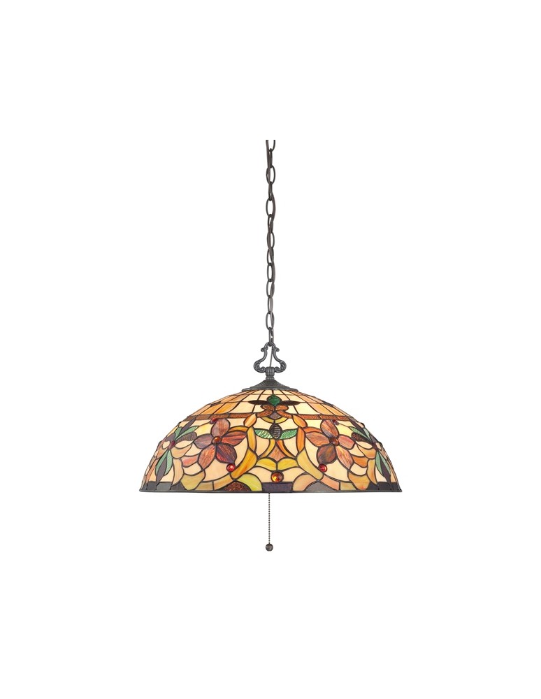 Pendant lamps - Quoizel KAMI 3x60W E27 QZ/KAMI/P Pendant. - product kolory-swiatla.pl 1