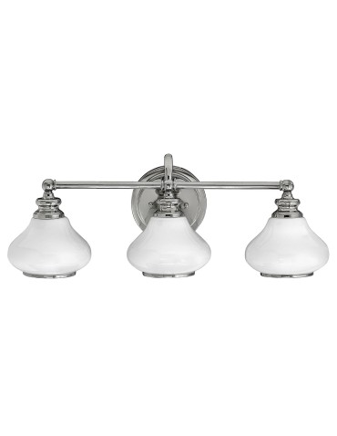 Elstead AINSLEY Wall lamp G9 3x3W IP44 Chrome HK-AINSLEY3-BATH