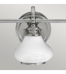 Bathroom wall lamps - Elstead AINSLEY Wall lamp G9 3x3W IP44 Chrome HK-AINSLEY3-BATH - product 2