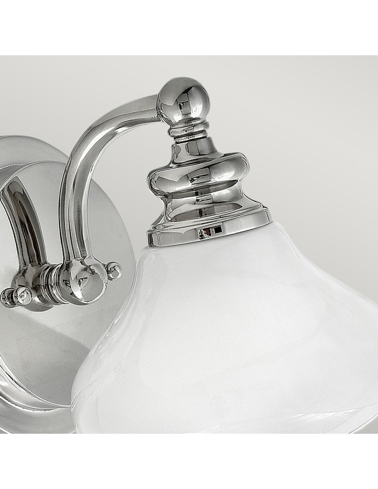 Bathroom wall lamps - Elstead AINSLEY Wall lamp G9 1x3W IP44 Chrome HK-AINSLEY1-BATH - product kolory-swiatla.pl 3