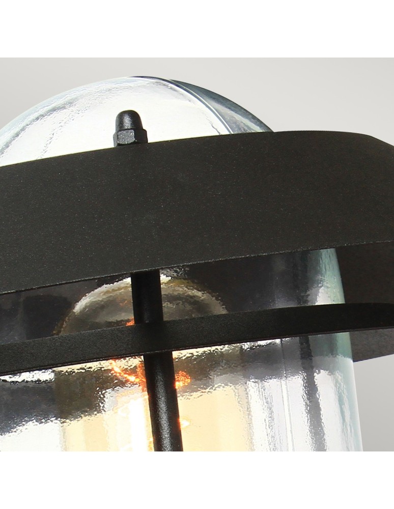 Outdoor lights with motion sensor - Elstead HELSINGOR Wall lamp E27 1x60W IP44 Motion Sensor Black HELSINGOR-PIR-BK - product kolory-swiatla.pl 2