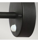 Outdoor lights with motion sensor - Elstead HELSINGOR Wall lamp E27 1x60W IP44 Motion Sensor Black HELSINGOR-PIR-BK - product 4