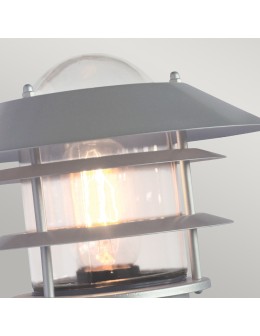 Elstead HELSINGOR Kinkiet E27 1x60W IP44 Czujnik ruchu Srebrny HELSINGOR-PIR - produkt 2