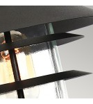 Standing garden lamps - Elstead HELSINGOR Outdoor Standing E27 1x60W IP44 Black HELSINGOR-PED-BK. - product 2