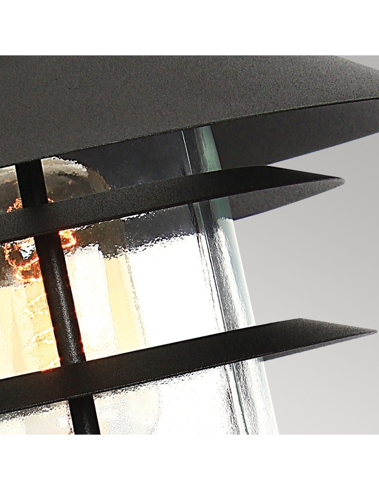 Standing garden lamps - Elstead HELSINGOR Outdoor Standing E27 1x60W IP44 Black HELSINGOR-PED-BK. - product kolory-swiatla.pl 2