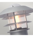 Standing garden lamps - Elstead HELSINGOR Outdoor Standing E27 1x60W IP44 Silver HELSINGOR-PED. - product 2