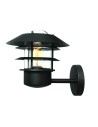 Elstead HELSINGOR Wall lamp E27 1x60W IP44 Black HELSINGOR-BK
