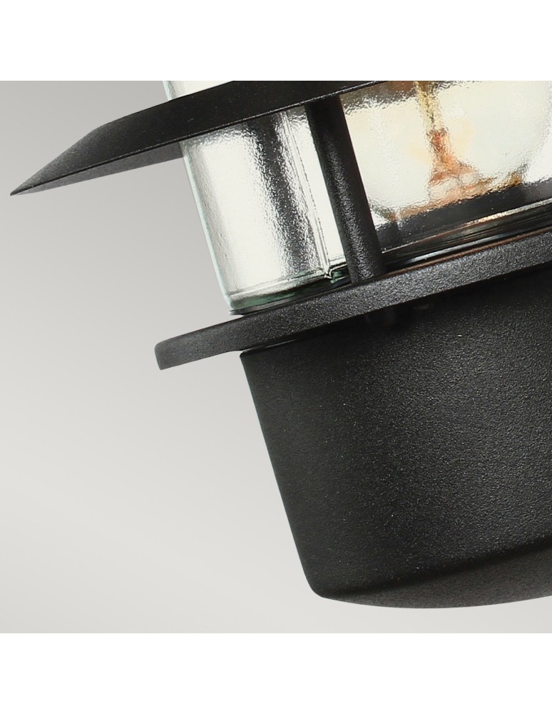 Outdoor wall lamps - Elstead HELSINGOR Wall lamp E27 1x60W IP44 Black HELSINGOR-BK - product kolory-swiatla.pl 3