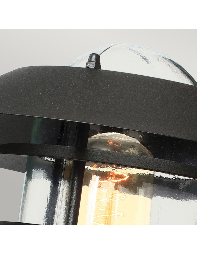 Outdoor wall lamps - Elstead HELSINGOR Wall lamp E27 1x60W IP44 Black HELSINGOR-BK - product kolory-swiatla.pl 5