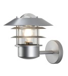 Outdoor wall lamps - Elstead HELSINGOR Wall lamp E27 1x60W IP44 Silver HELSINGOR - product 1