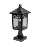 Standing garden lamps - Elstead WINCHCOMBE Outdoor Standing E27 1x60W IP44 Black/Silver GZH-WC3 - product 1