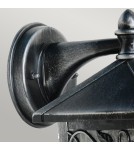 Outdoor wall lamps - Elstead WINCHCOMBE Wall lamp E27 1x60W IP44 Black/Silver GZH-WC2 - product 2