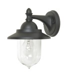 Outdoor wall lamps - Elstead SANDOWN Wall lamp E27 1x60W IP44 Black GZH-SDN2 - product 1
