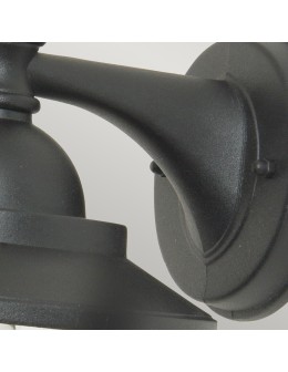 Elstead SANDOWN Kinkiet E27 1x60W IP44 Czarny GZH-SDN2 - produkt 2