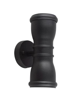 Elstead MALVERN Wall lamp GU10 2x7W IP44 Black GZH-MALV