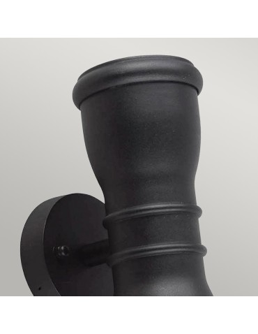 Elstead MALVERN Wall lamp GU10 2x7W IP44 Black GZH-MALV - product 2