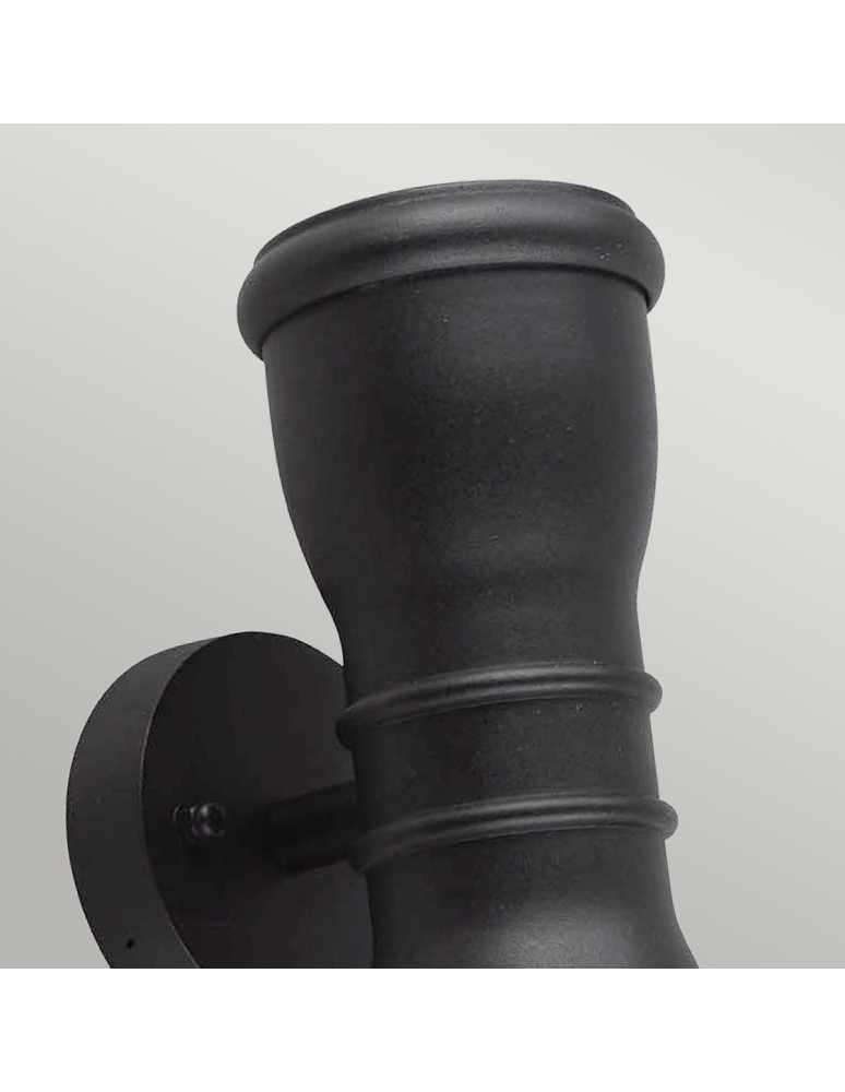 Outdoor wall lamps - Elstead MALVERN Wall lamp GU10 2x7W IP44 Black GZH-MALV - product kolory-swiatla.pl 2