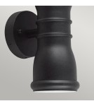 Outdoor wall lamps - Elstead MALVERN Wall lamp GU10 2x7W IP44 Black GZH-MALV - product 3