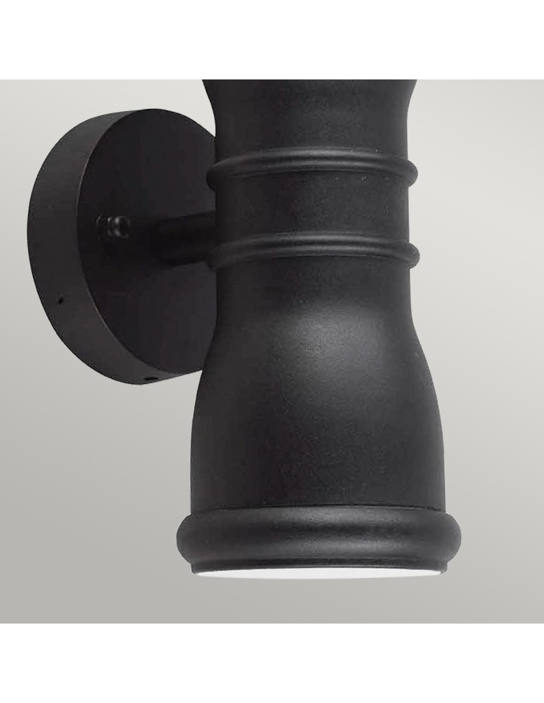 Outdoor wall lamps - Elstead MALVERN Wall lamp GU10 2x7W IP44 Black GZH-MALV - product kolory-swiatla.pl 3