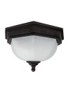 Elstead FAIRFORD Plafond E27 2x40W IP44 Brown GZH-FF12.