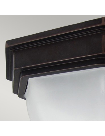 Elstead FAIRFORD Plafond E27 2x40W IP44 Brown GZH-FF12. - product 2