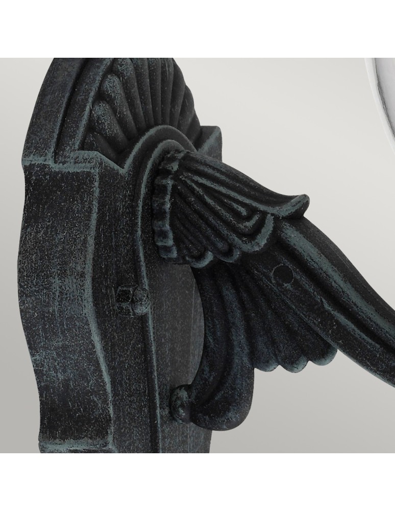 Outdoor wall lamps - Elstead ELKSTONE Wall lamp E27 1x60W IP44 Blue GZH-ELK1 - product kolory-swiatla.pl 4