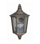 Outdoor wall lamps - Elstead CRICKLADE Wall lamp E27 1x60W IP44 Black/Gold GZH-CKL7 - product 1