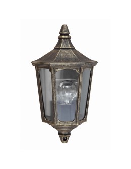 Elstead CRICKLADE Wall lamp E27 1x60W IP44 Black/Gold GZH-CKL7