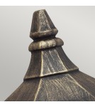 Outdoor wall lamps - Elstead CRICKLADE Wall lamp E27 1x60W IP44 Black/Gold GZH-CKL7 - product 3