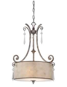 Quoizel KENDRA 2x60W E27 QZ/KENDRA/P/B Wisząca