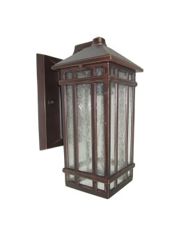 Elstead CHEDWORTH Wall lamp E27 1x60W IP44 Brown GZH-CHW2