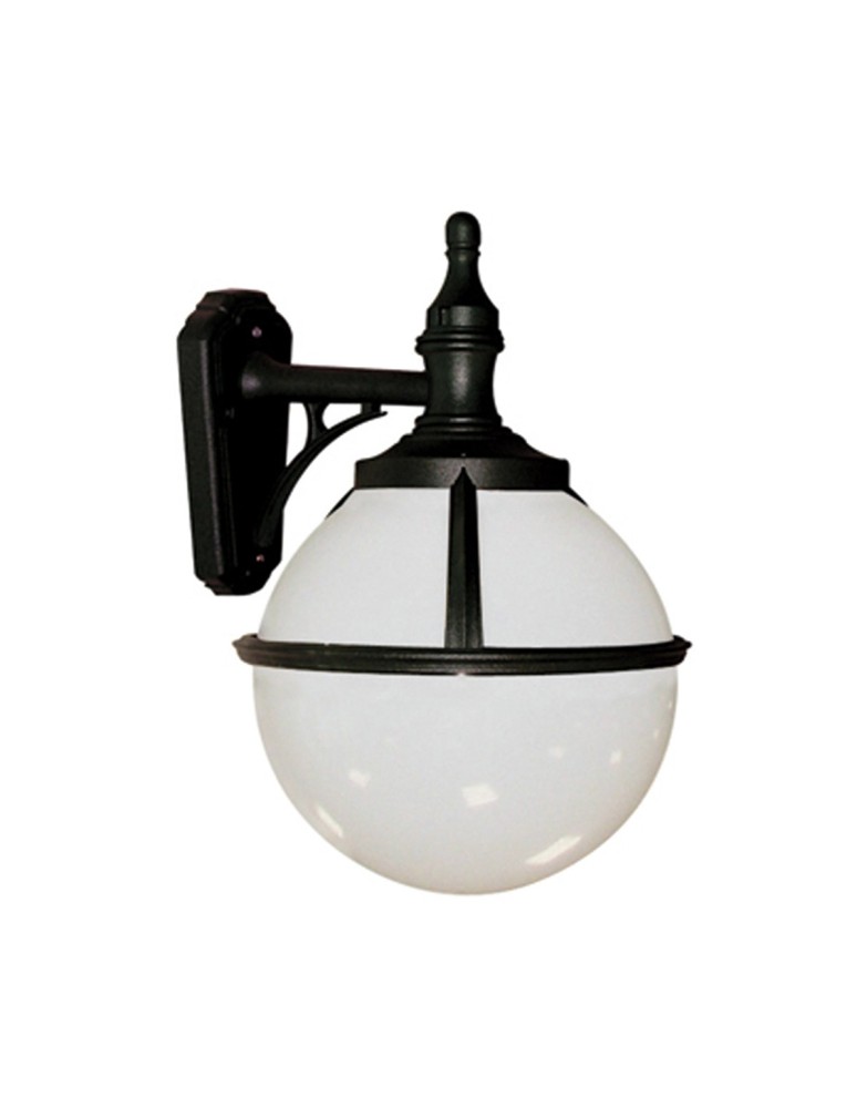 Outdoor wall lamps - Elstead GLENBEIGH Wall lamp E27 1x100W IP44 Black GLENBEIGH-WALL - product kolory-swiatla.pl 1