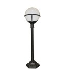 Standing garden lamps - Elstead GLENBEIGH Outdoor Standing E27 1x100W IP44 Black GLENBEIGH-PILLAR - product 1
