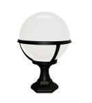 Standing garden lamps - Elstead GLENBEIGH Outdoor Standing E27 1x100W IP44 Black GLENBEIGH-PED-PO - product 1