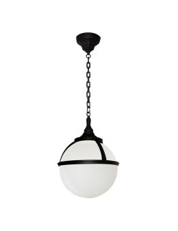 Elstead GLENBEIGH Wisząca E27 1x100W IP44 Czarny GLENBEIGH-CHAIN
