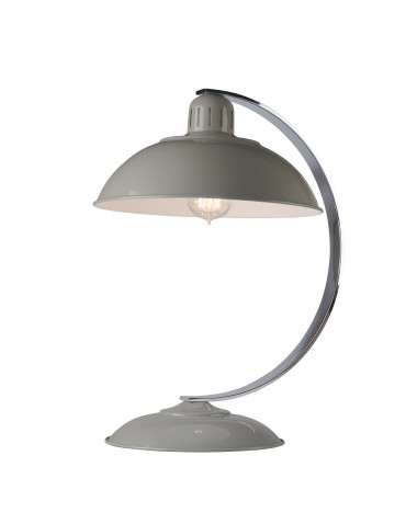 Elstead FRANKLIN Table Lamp E27 1x60W Grey FRANKLIN-GREY