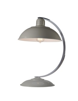 Elstead FRANKLIN Lampa Stołowa E27 1x60W Szary FRANKLIN-GREY