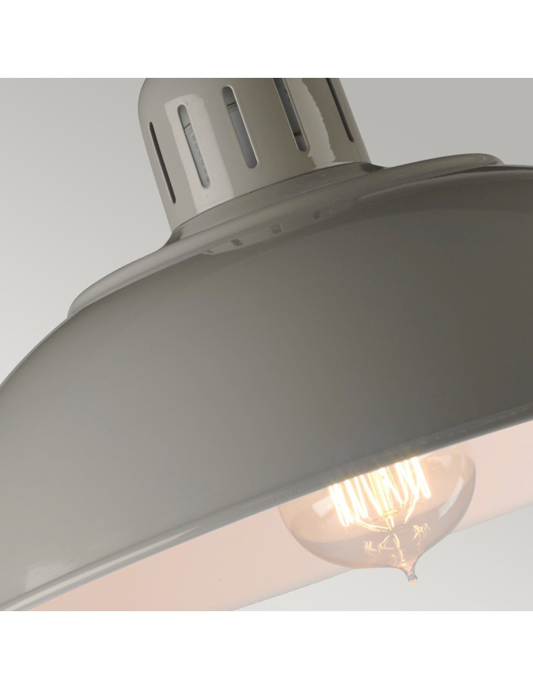 Reading table lamps - Elstead FRANKLIN Table Lamp E27 1x60W Grey FRANKLIN-GREY - product kolory-swiatla.pl 3