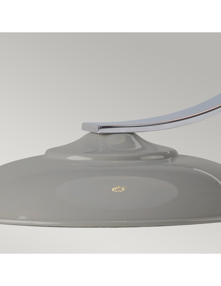 Reading table lamps - Elstead FRANKLIN Table Lamp E27 1x60W Grey FRANKLIN-GREY - product kolory-swiatla.pl 4