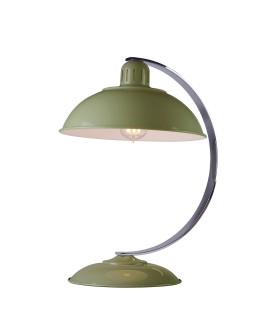 Elstead FRANKLIN Table Lamp E27 1x60W Green FRANKLIN-GREEN