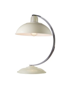 Elstead FRANKLIN Table Lamp E27 1x60W White FRANKLIN-CREAM