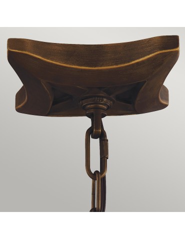 Elstead YARMOUTH Pendant E14 4x60W Brass FE-YARMOUTH-4P - product 2