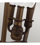 Geometric chandeliers - Elstead YARMOUTH Pendant E14 3x60W Brass FE-YARMOUTH-3P - product 4
