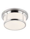 Elstead WOODWARD Plafond E27 3x60W IP44 Chrome FE-WOODWARD-F-L